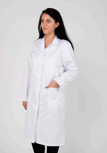 Ladies White Lab Coat
