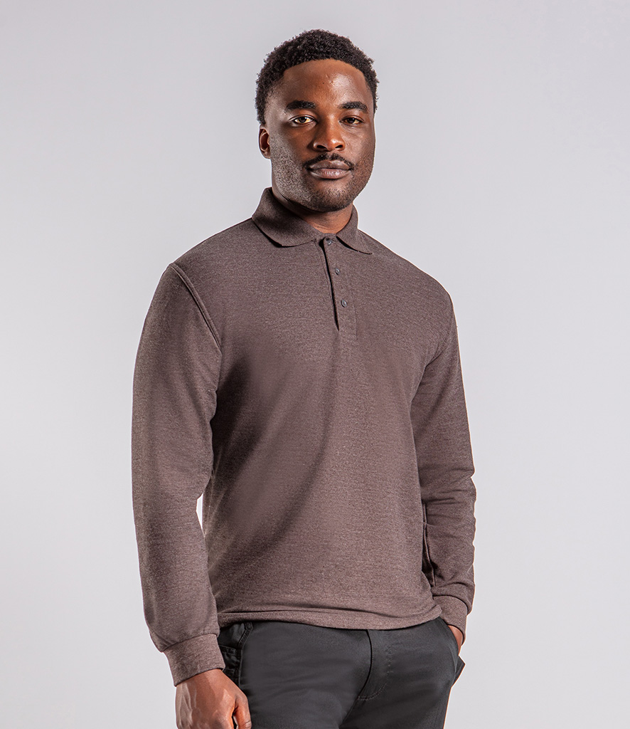 Pro RTX Pro Long Sleeve Piqué Polo Shirt