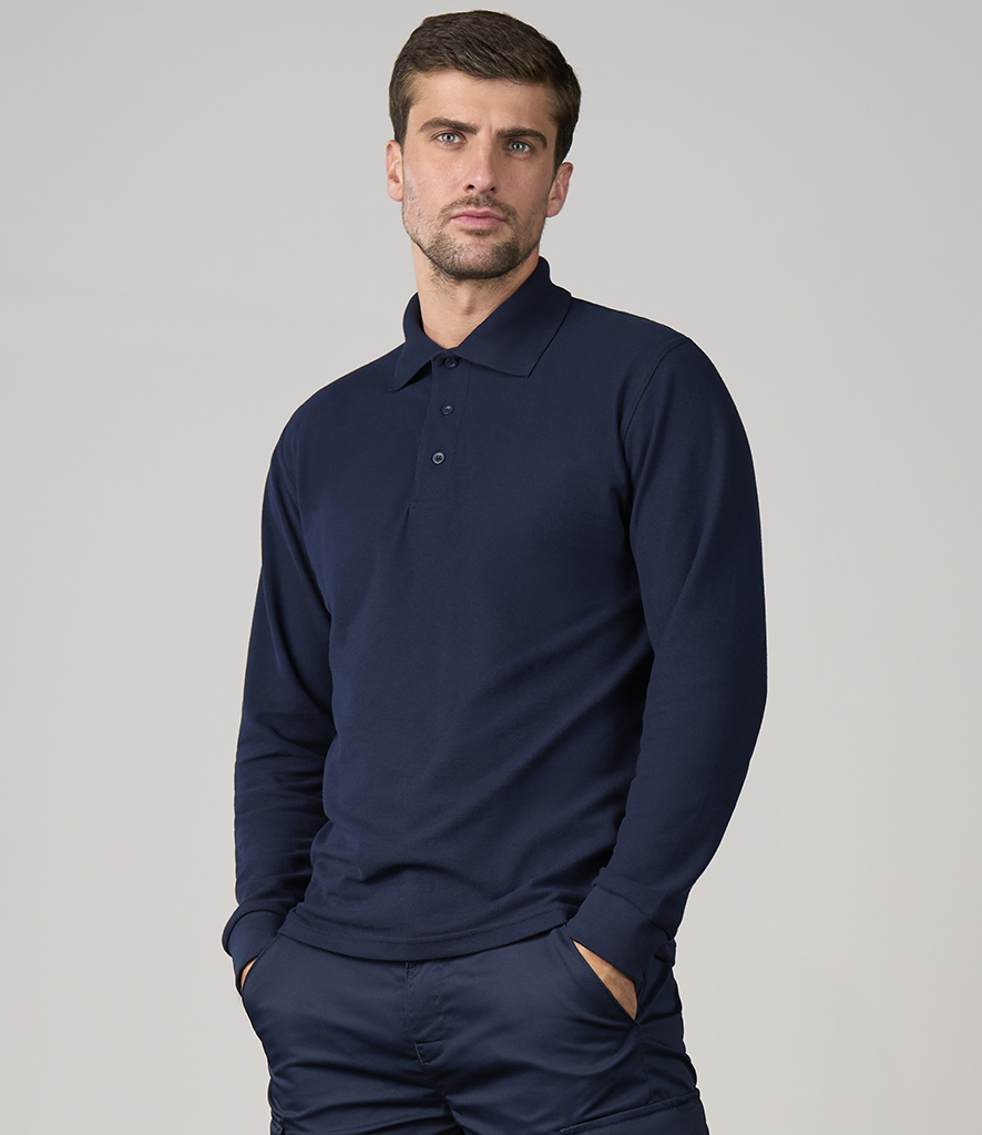 Pro RTX Pro Long Sleeve Piqué Polo Shirt