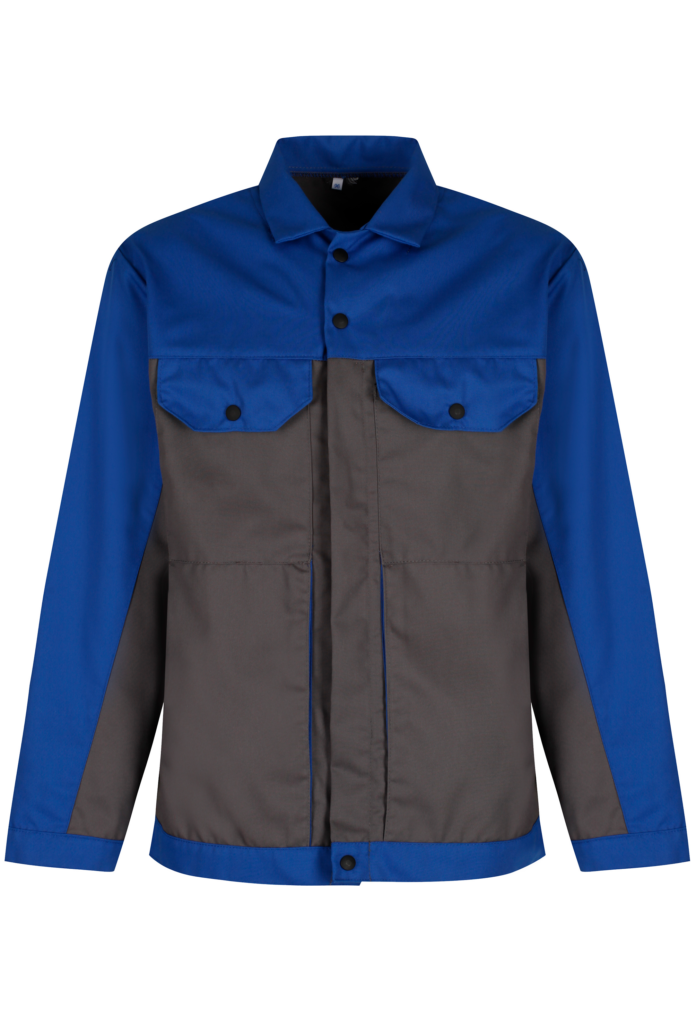 Royal Blue & Grey FR Two Tone Jacket