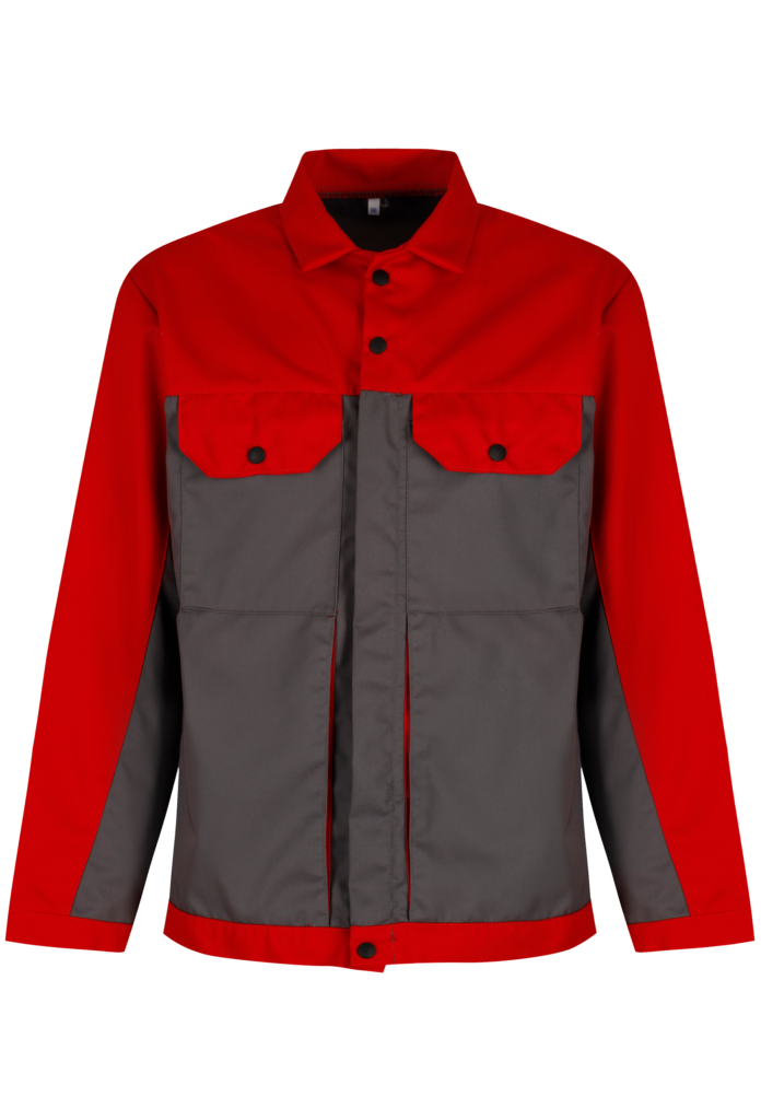 Red & Grey FR Two Tone Jacket