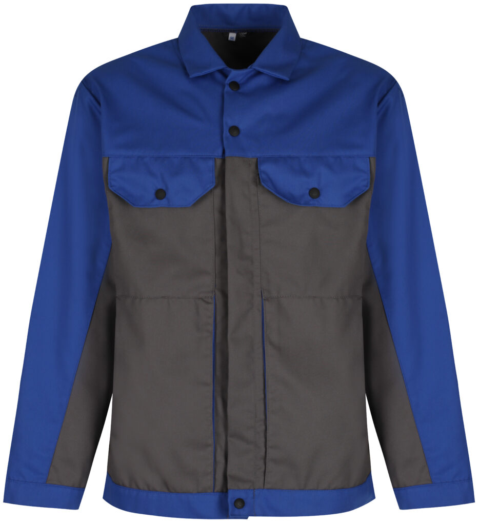 Royal Blue & Grey Two Tone Jacket