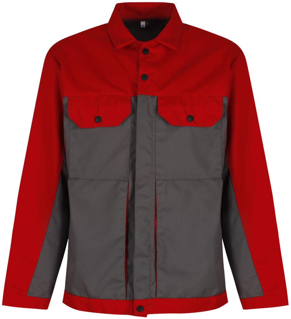 Red & Grey Two Tone Jacket