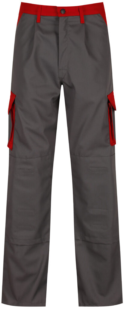 Red & Grey Workwear Trouser