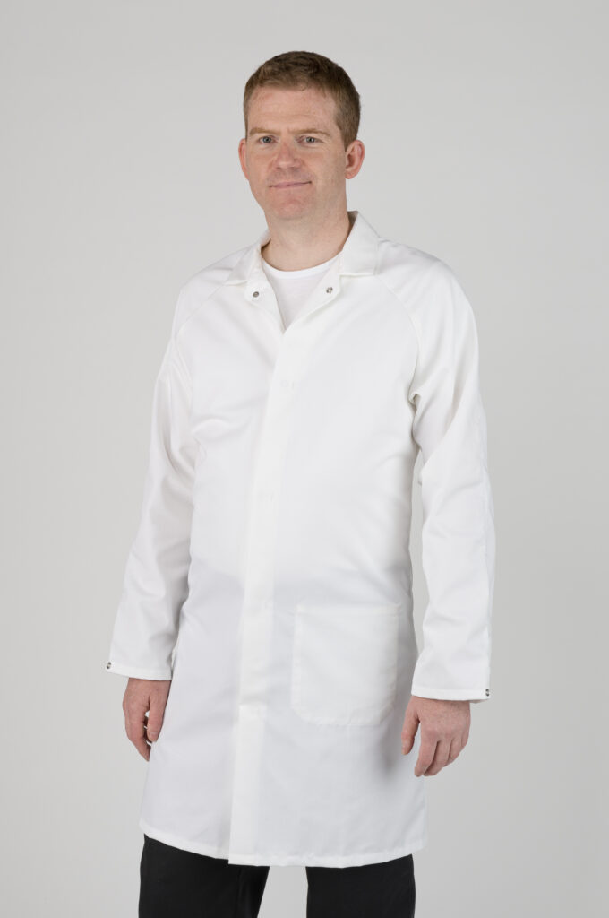 White Knight Food Industry Coat