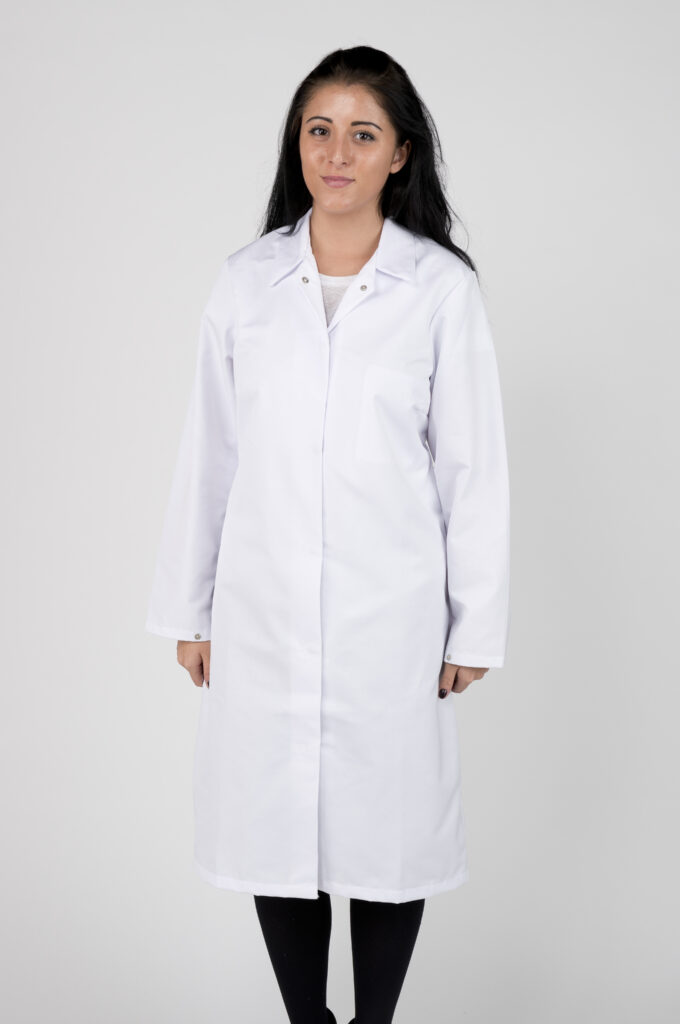 White Knight Ladies Food Industry Raglan Coat