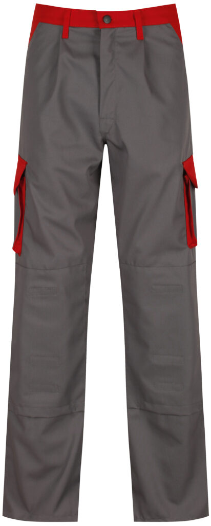 Red & Grey Flame Retardant Trousers