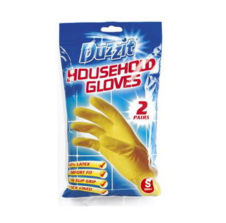 Duzzit Household Gloves Small 2 Pack