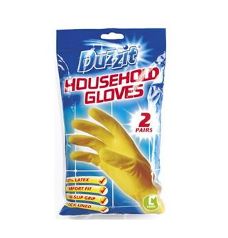 Duzzit Household Gloves Large 2 Pack