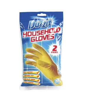 Duzzit Household Gloves Medium 2 Pack