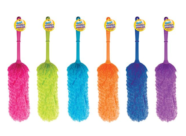 Duzzit Microfibre Duster54cm Assorted Colours