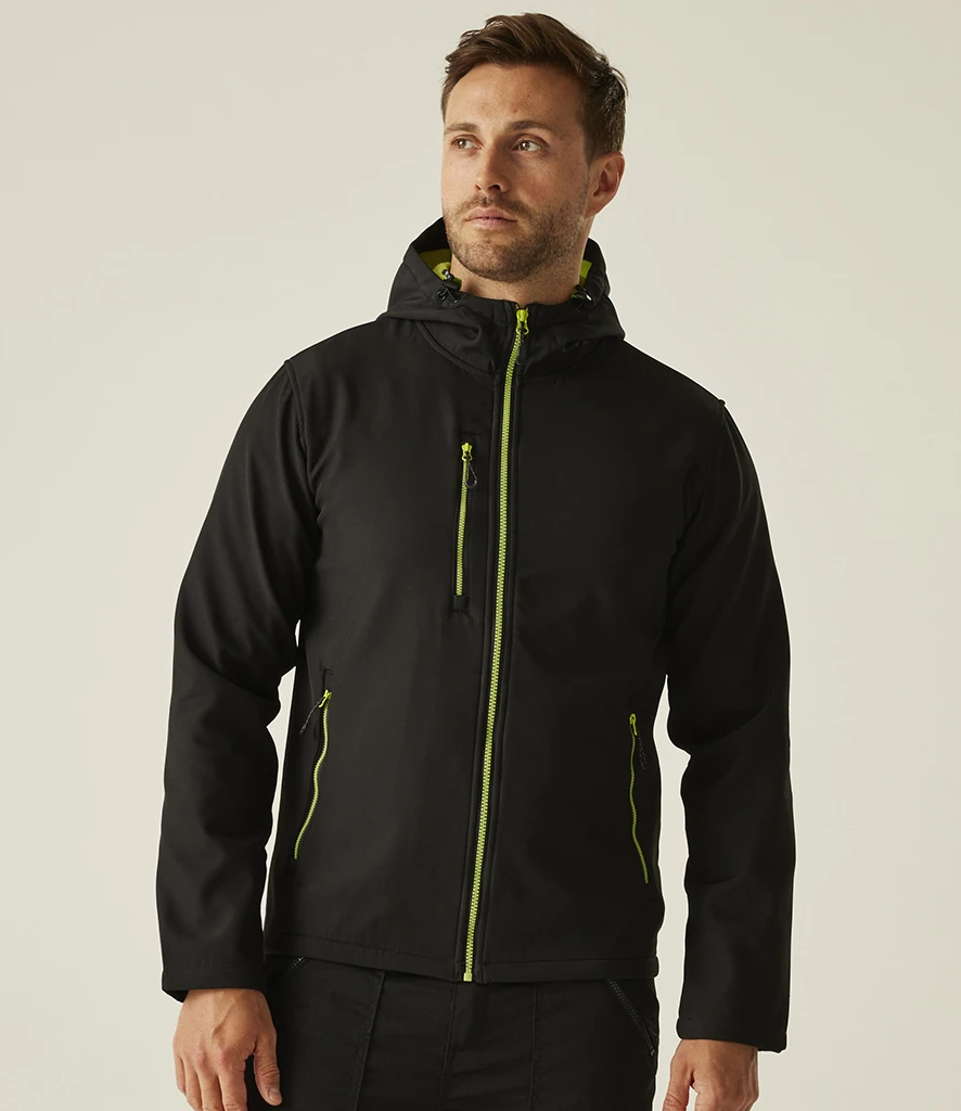 Regatta Navigate Two Layer Hooded Soft Shell Jacket